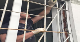 Демонтаж металлических оконных решеток в Шебекино – расценки в смете от 1024 рублей